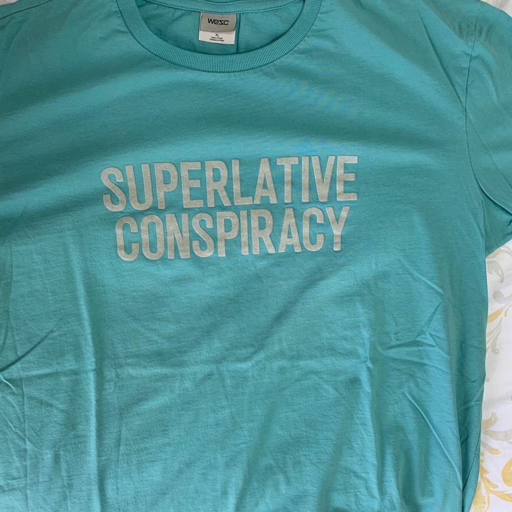 WeSC Superlative Conspiracy tshirt XL